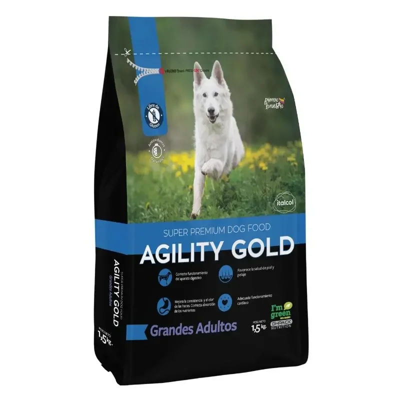 Agility Gold Grandes Adultos 15kg