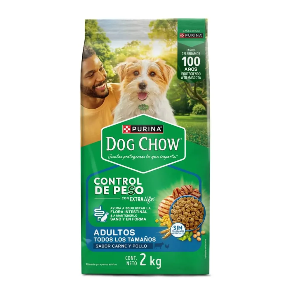 Purina Dog Chow Adultos Control de Peso 2 kg