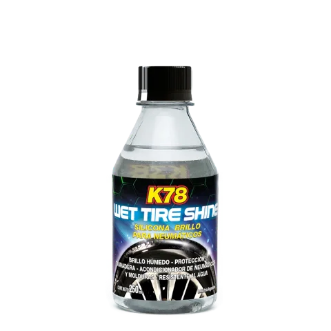 WET TIRE SHINE - SILICONA EXTERIOR 250CC