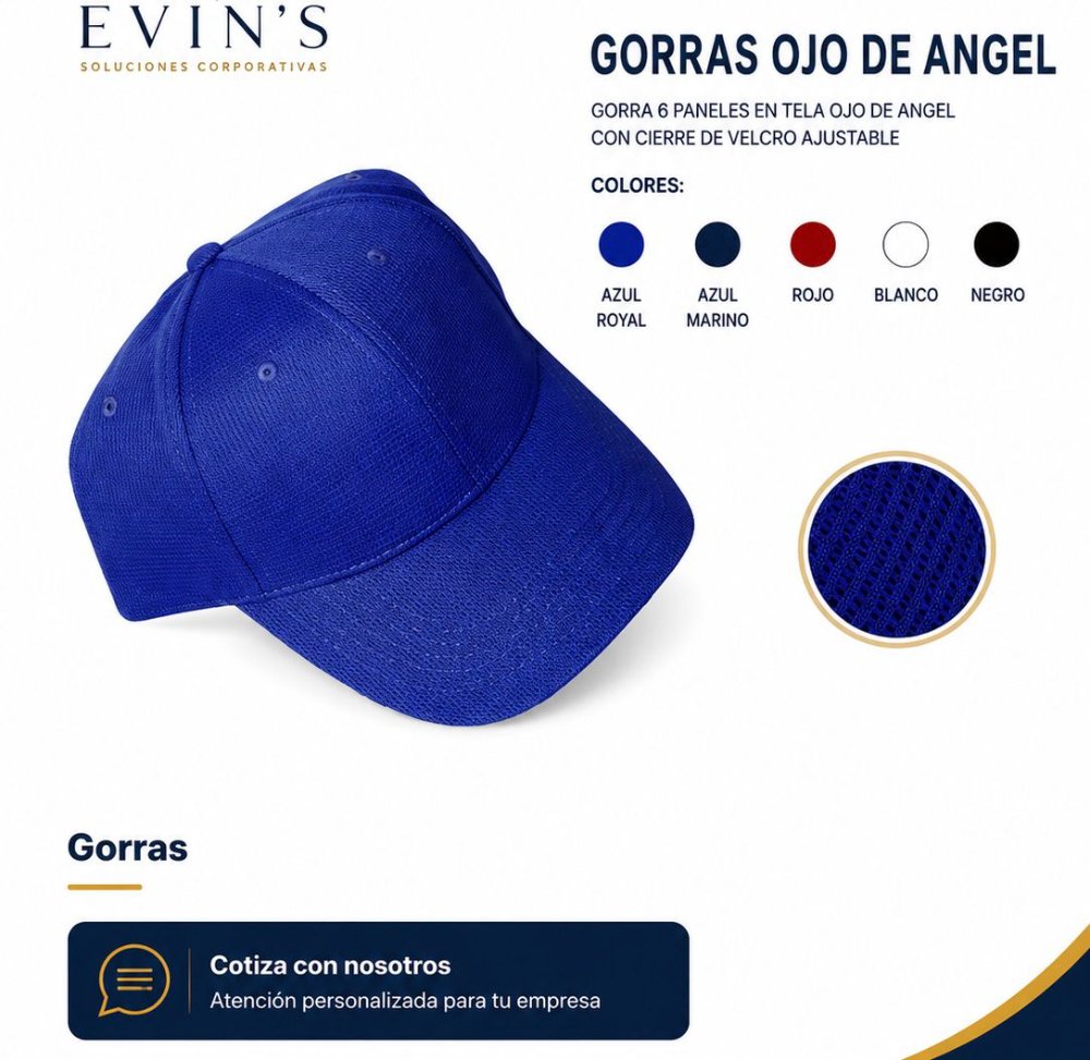 Gorra en Ojo de Ángel