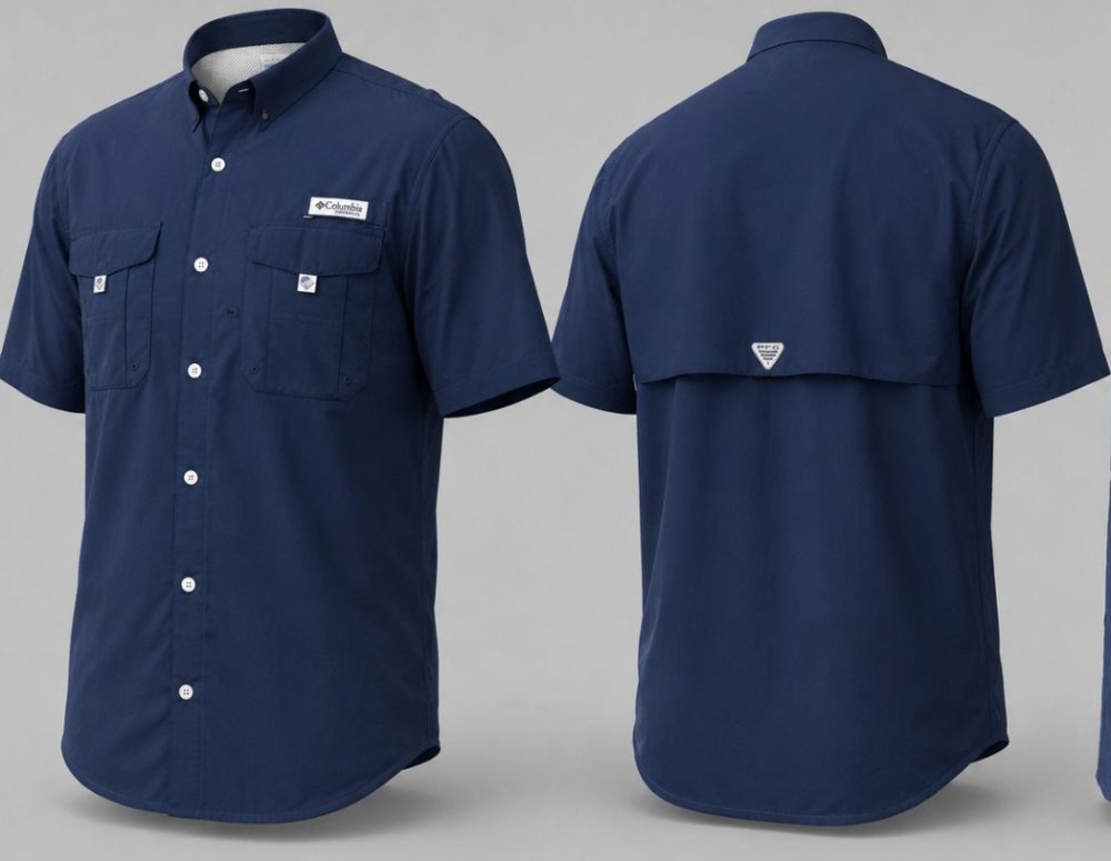 Camisa Tipo Columbia- Manga Corta