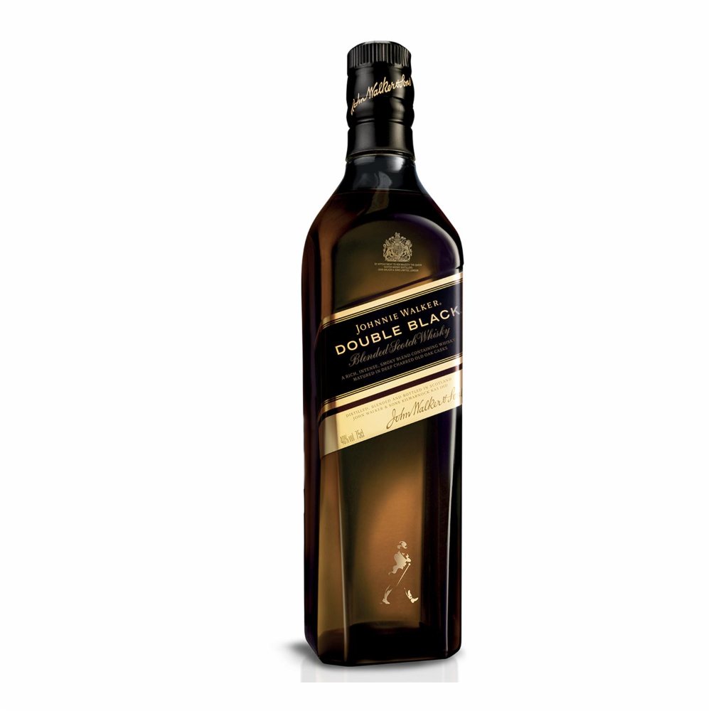 JOHNNIE WALKER   DOUBLE BLACK 750ML