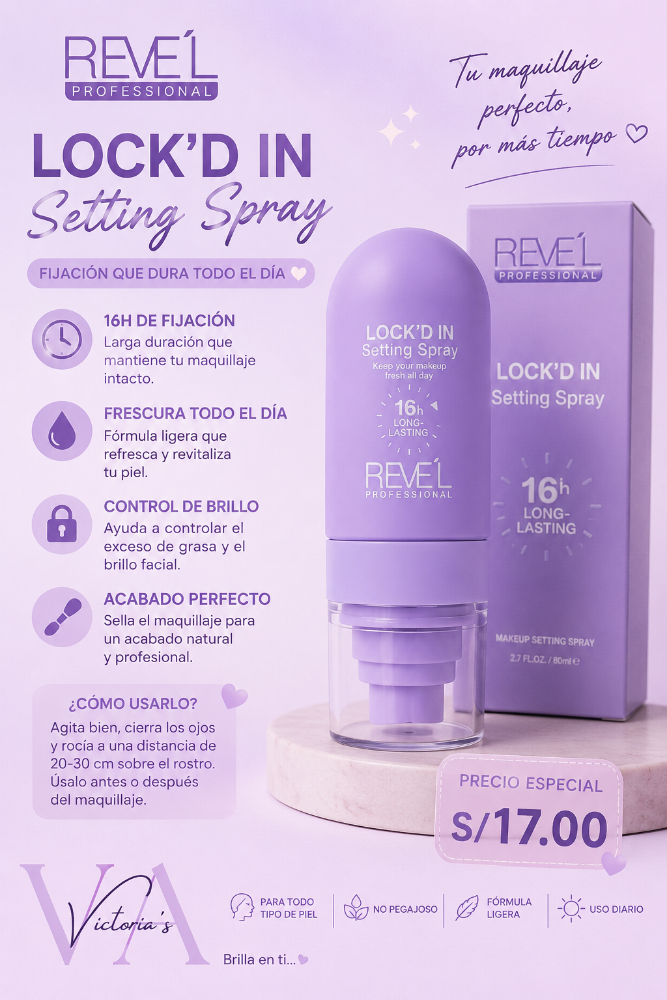FIJADOR SETTING SPRAY REVEL