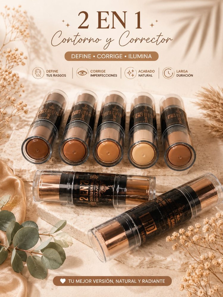 DUO CORRECTOR Y CONTORNO SAMANTHA - KA