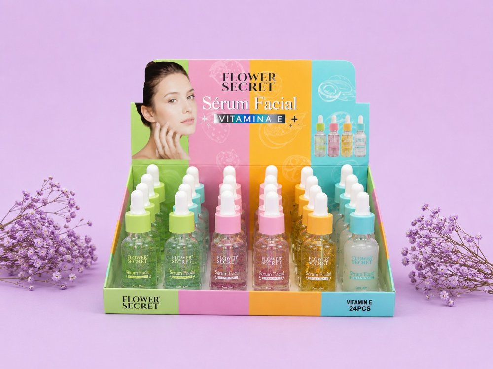 SERUM FACIAL CON VITAMINA E FLOWER SECRET