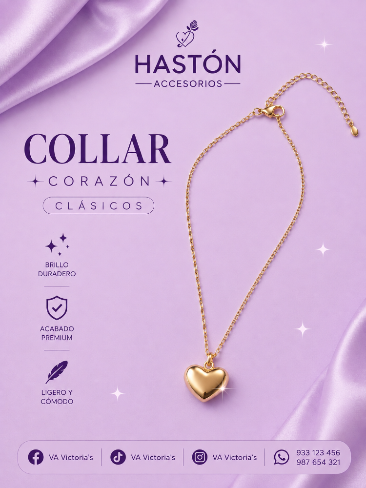 COLLAR BOMBITA CORAZON