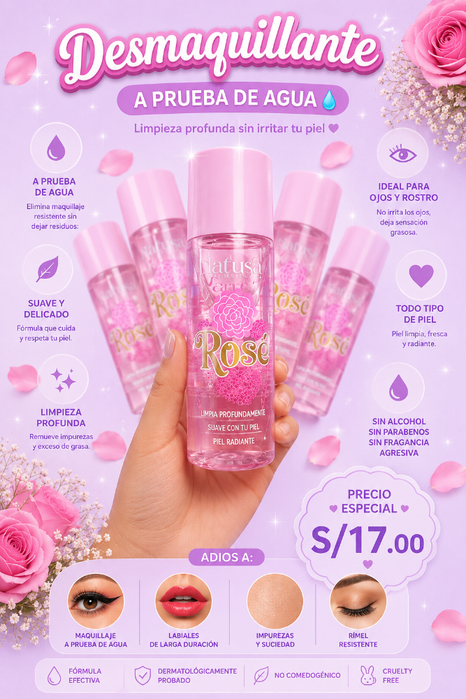 DESMAQUILLANTE ROSE JARUSA