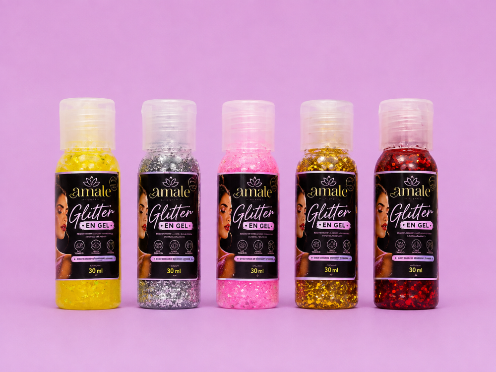 Glitter en Gel Amate