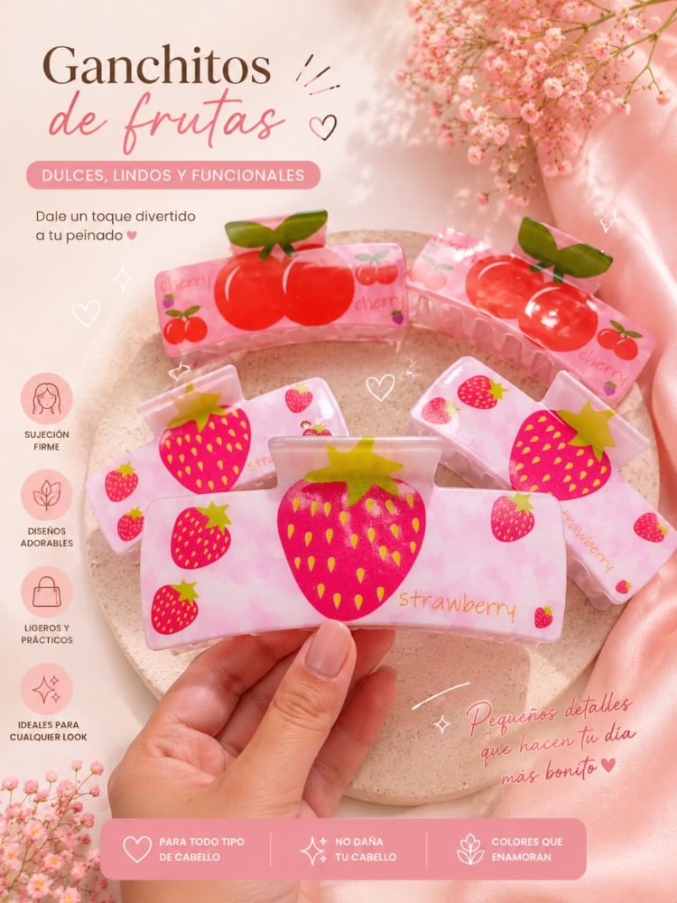 GANCHO RECTANGULAR FRUTAS
