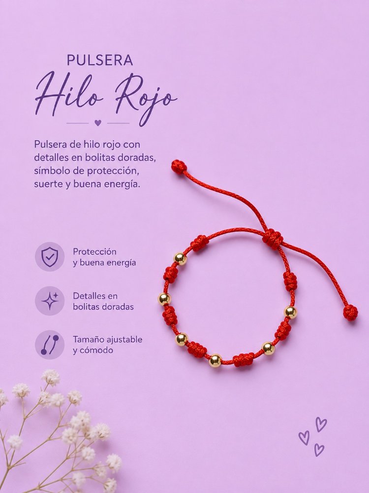 PULSERA HILO ROJO