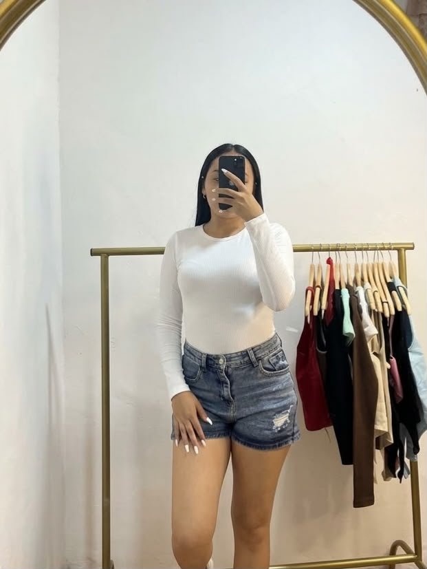 3255-B BODY  MANGA LARGA BLANCO