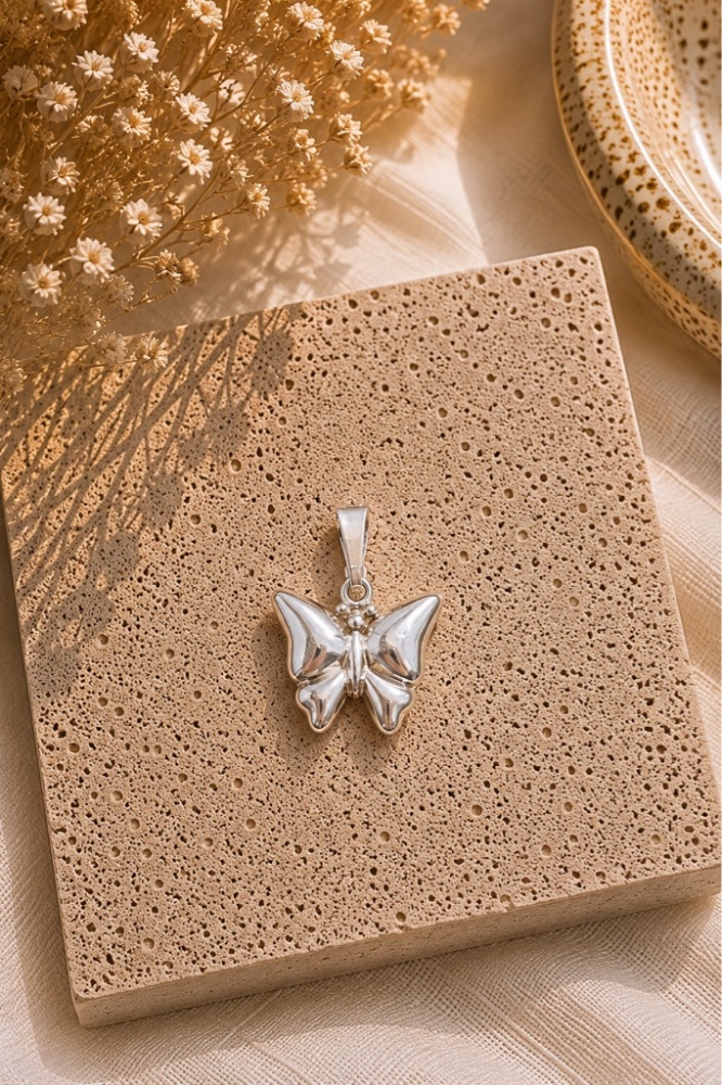 Dije Mariposa - Plata Italiana 925