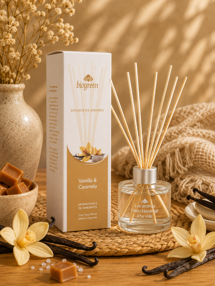 Difusor de Aromas Vainilla & Caramelo 100ml