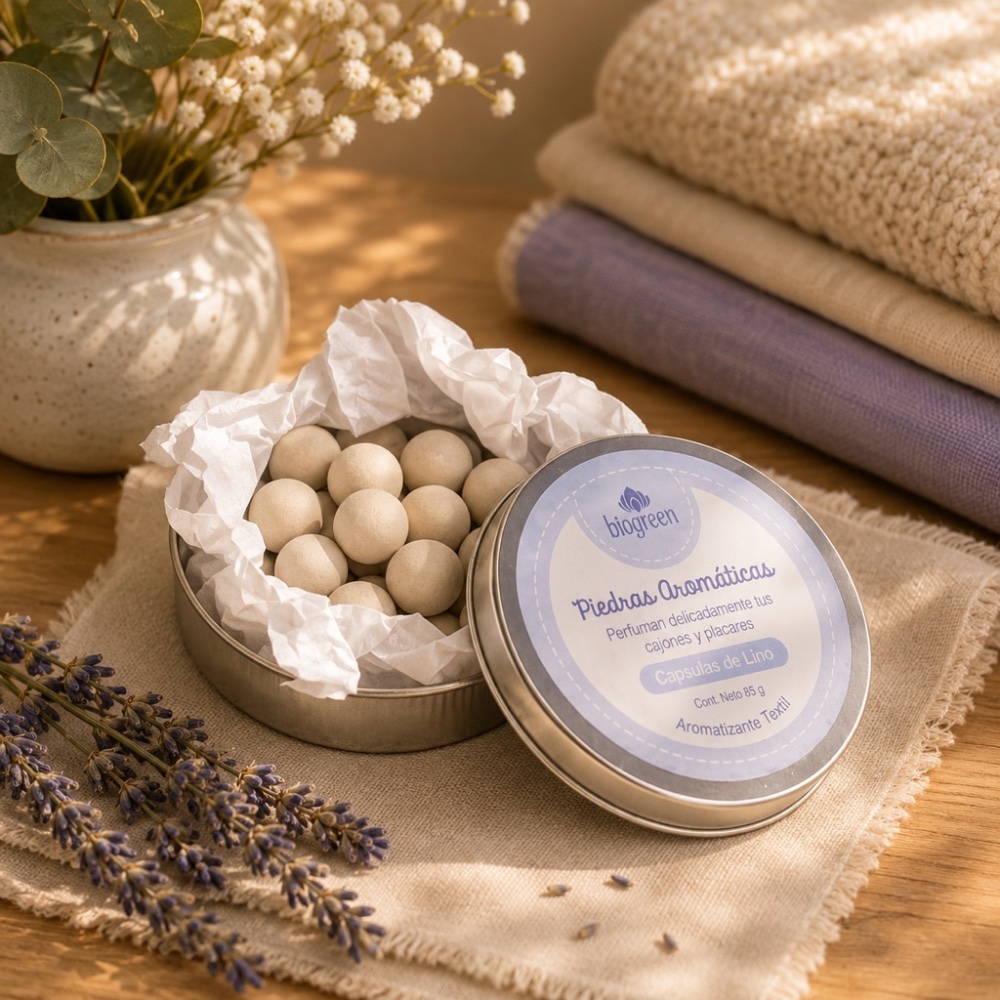 Piedras Aromáticas Capullo de Lino 65g