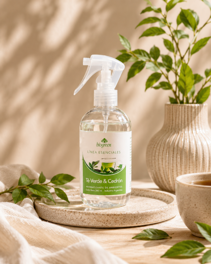 Aromatizante de Té Verde & Cedrón 240ml