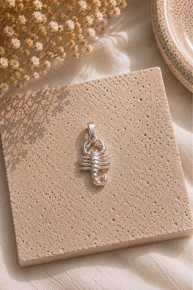 Dije Escorpión – Plata Italiana 925