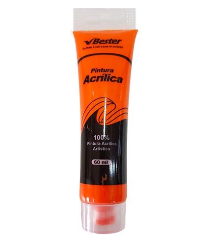 PINTURA ACRILICA BESTER  NARANJA