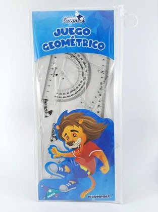 JUEGO GEOMETRICO LINEAZUL 30cm IRROMP