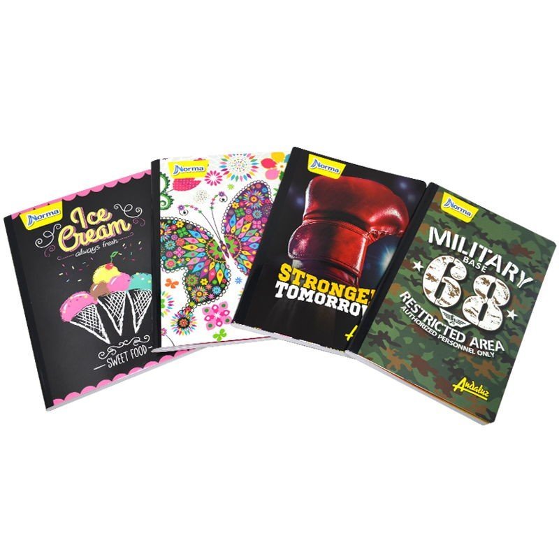 CUADERNO NORMA COSIDO 2 LINEAS