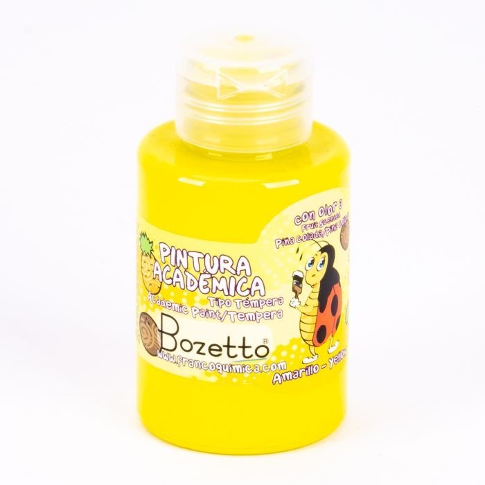 TEMPERA BOZETO 120ML AMARILLO