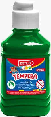 ESTILO TEMPERA  VERDE 1 250cc