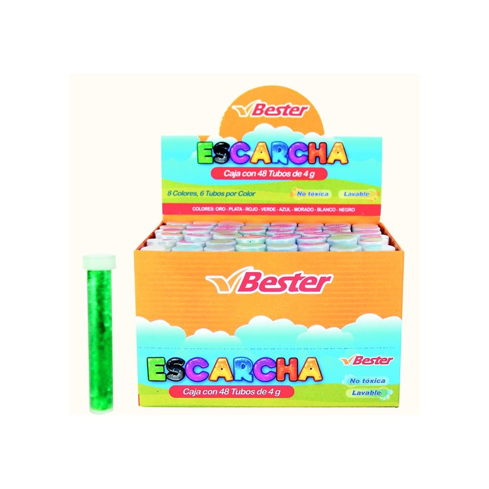 ESCARCHA BESTER 4 GR COLORES