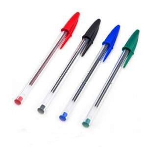 ESFERO BIC PUNTA  MEDIA AZUL - ROJO - NEGRO