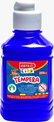 ESTILO TEMPERA  AZUL 250cc