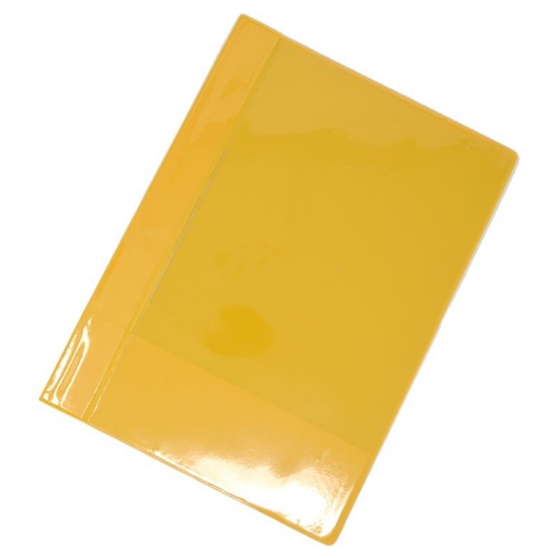 CARPETA FOLDER  TAPA TRANS OFIC  AMARILLA PLASTIAZUL