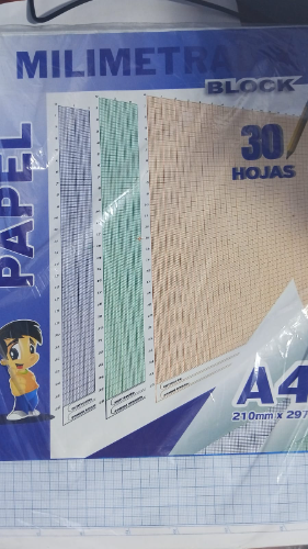 BLOK DE PAPEL MILIMITRADO