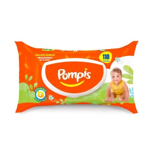 POMPIS PAÑITOS HUMEDOS H 110 FLOWPACK