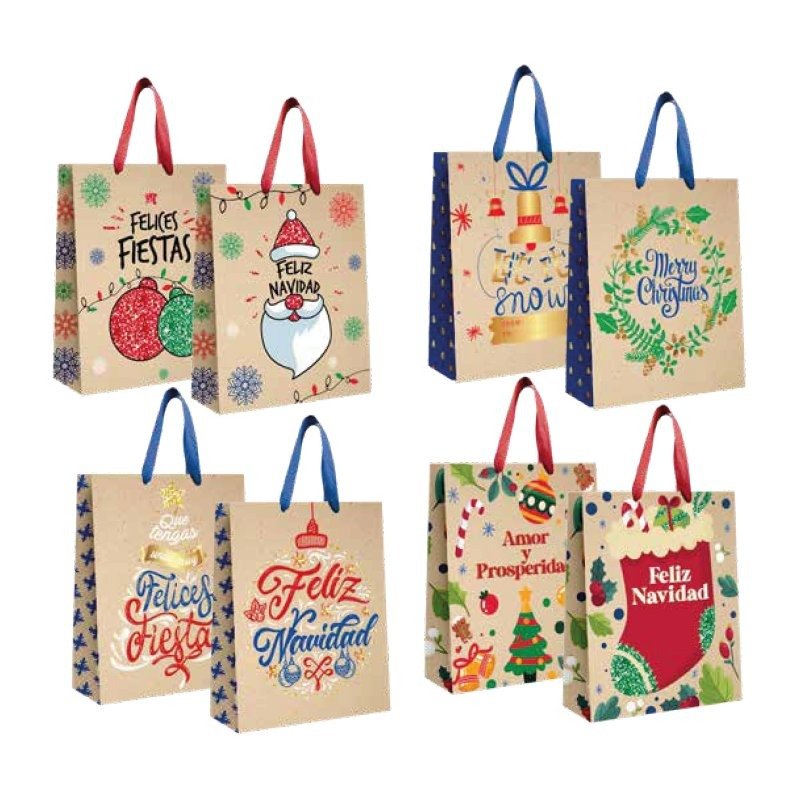 FUNDA DE REGALO PRIMAVERA NAVIDAD