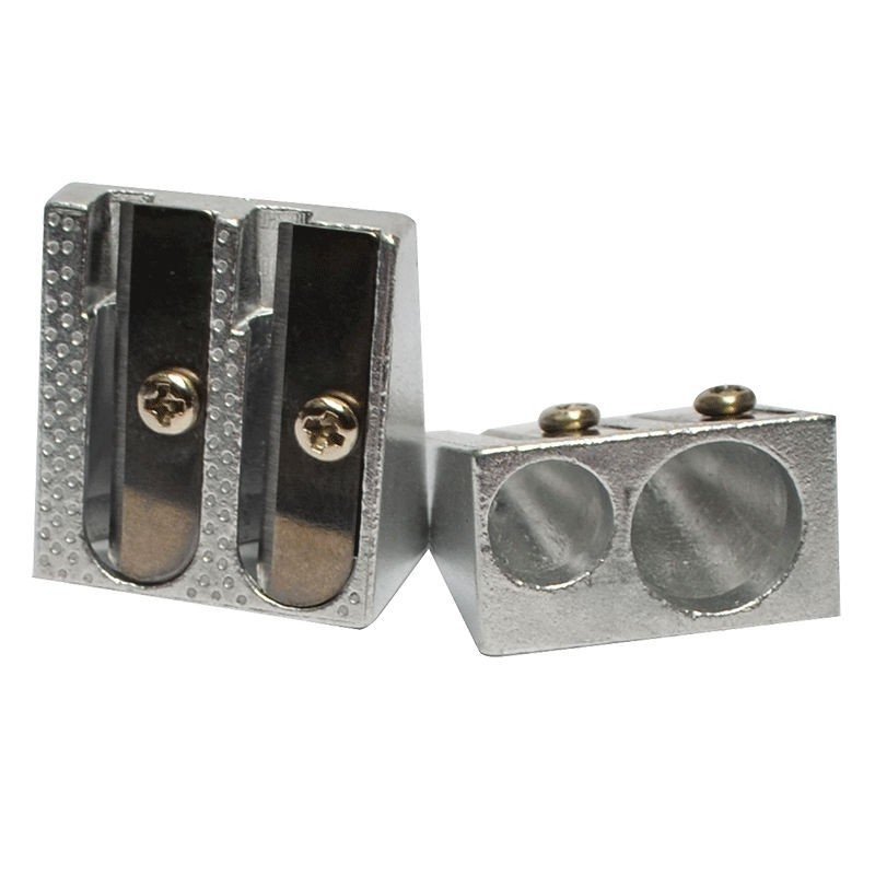 SACAPUNTA METALICO DOBLE  LINEAZUL