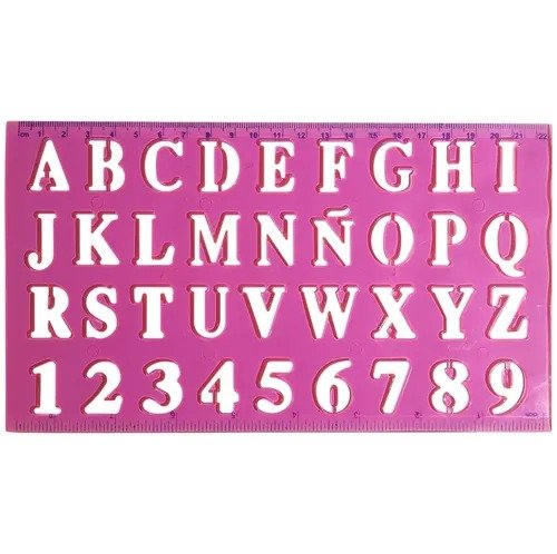 REGLA DE LETRAS