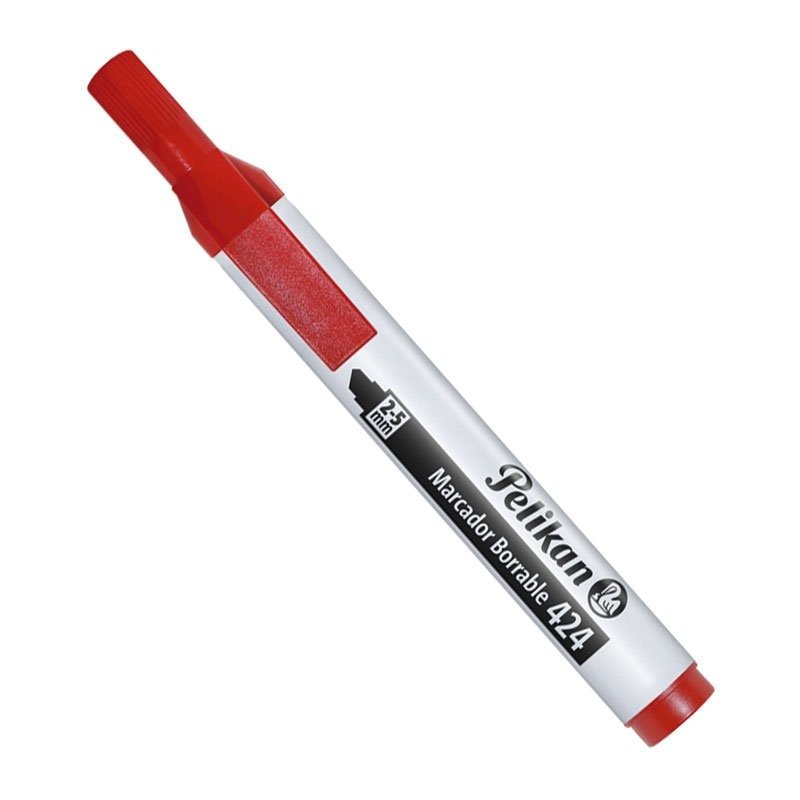 MARCADOR PEL 424 T/LIQ ROJO