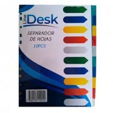 SEPARADOR DE HOJAS DESK