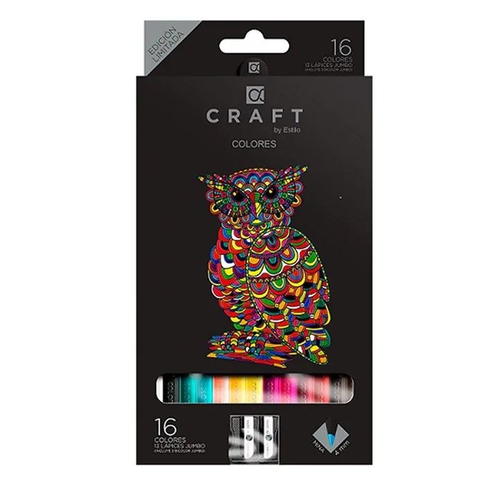 PINTURA CRAFT TRIAN LRG 16COL CRAFT