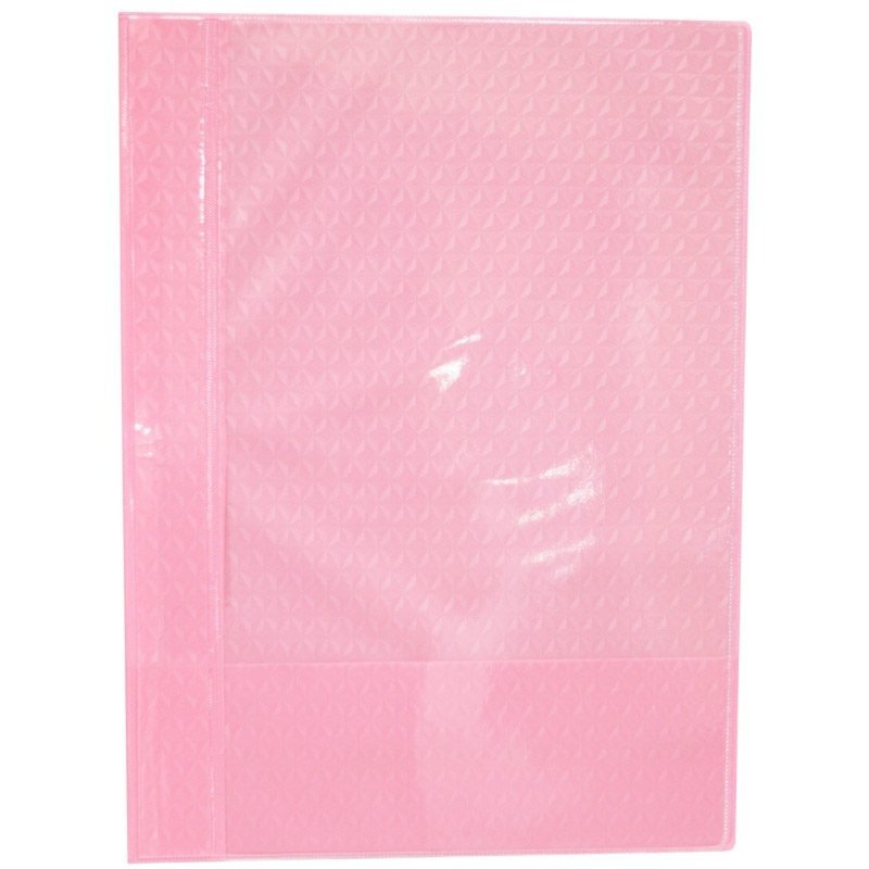 CARPETA  TAPA TRASPARENTE PLASTIAZUL - ROSADA