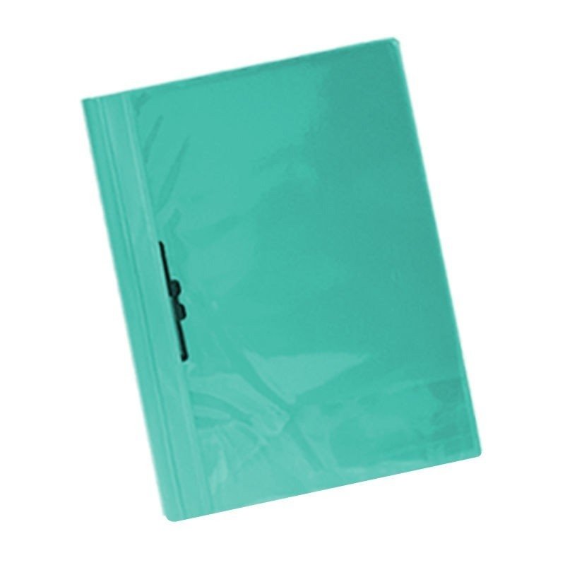 CARPETA FOLDER  TAPA TRANS OFIC  TURQUESA  PLASTIAZUL