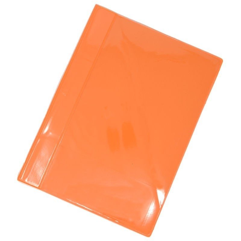 CARPETA FOLDER  TAPA TRANS OFIC  NARANJA PLASTIAZUL