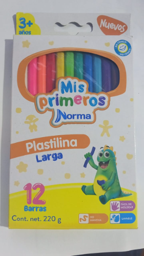 PLASTILINA NORMA 12COL