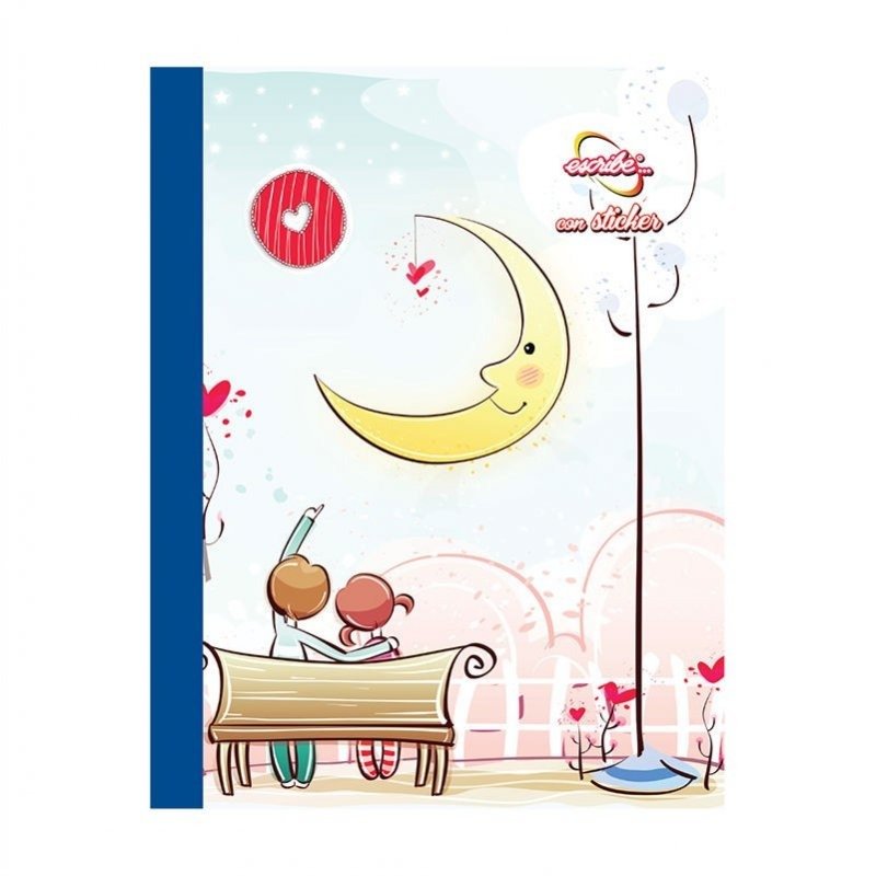 CUADERNO COCIDO DE CUADROS DE 100 H ESCRIBE