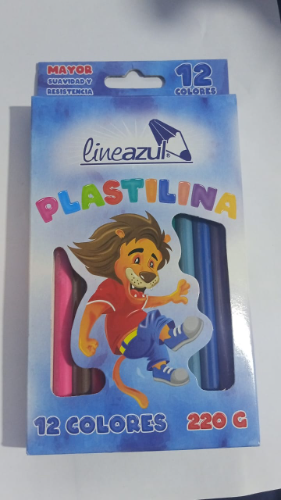 PLASTILINA LINEAZUL 12cc