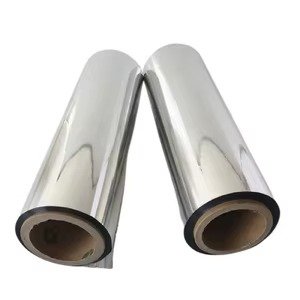 PAPEL  PET FILM 50 CM X 2 M  PLATEADO