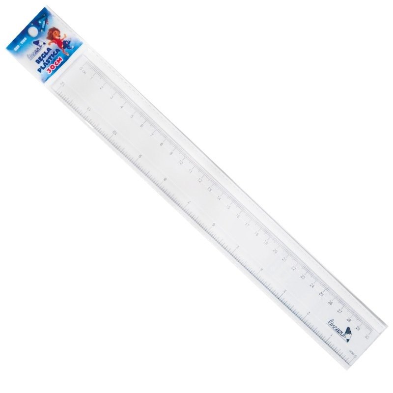 REGLA AZ PLASTICA 30CM 1168