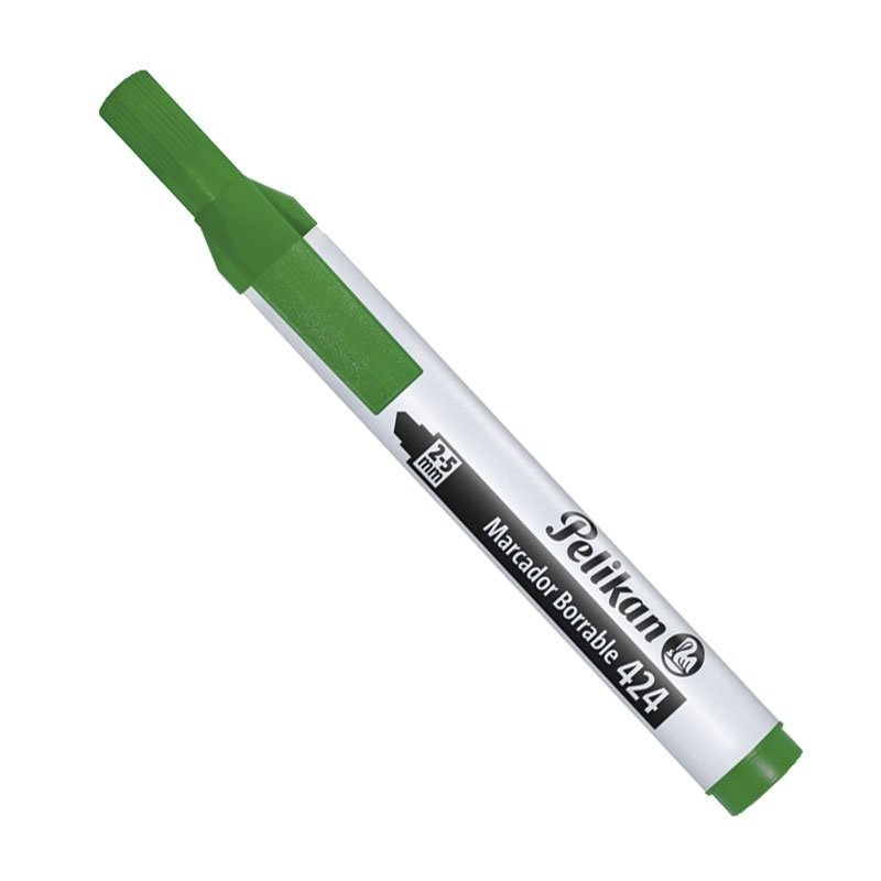MARCADOR PEL 424 T/LIQ VERDE