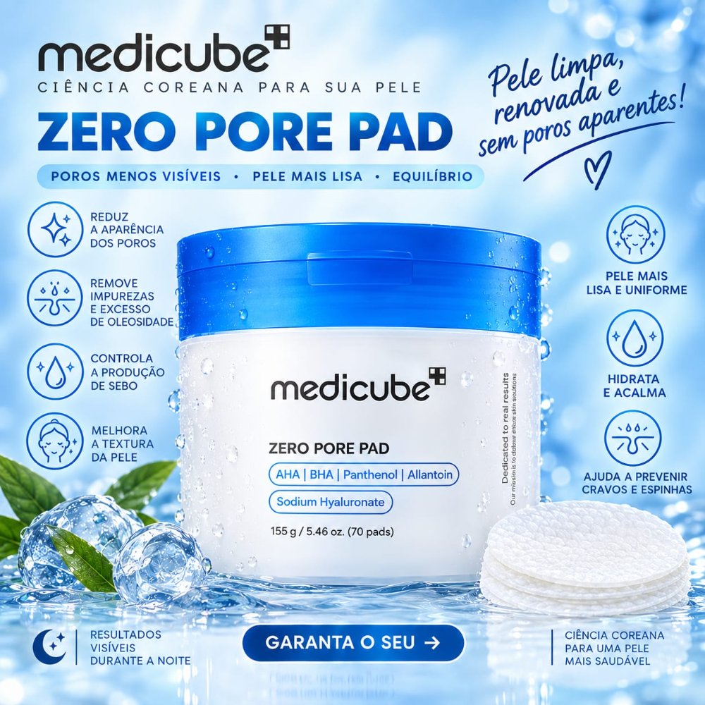 ZERO PORE 70 PEÇAS  -  MEDICUBE