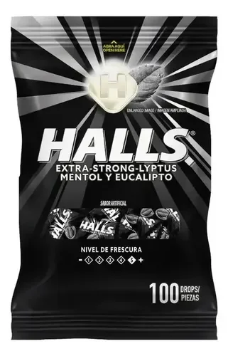 PAQUETE HOLLS STRONG  X 100 UNIDADES