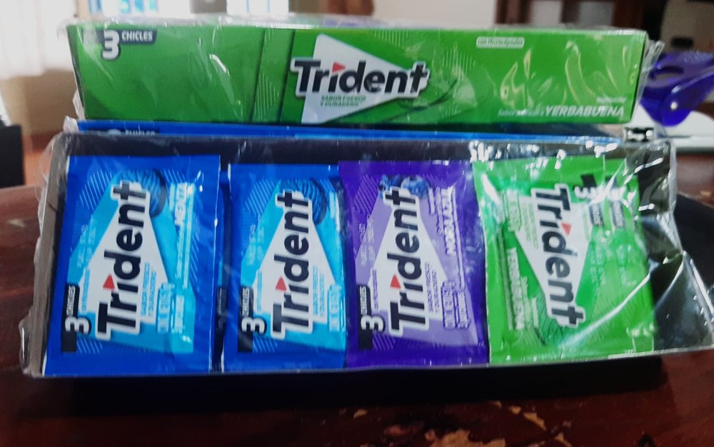 TRIDENT 122 GRS surtido  X 24 UNIDADES