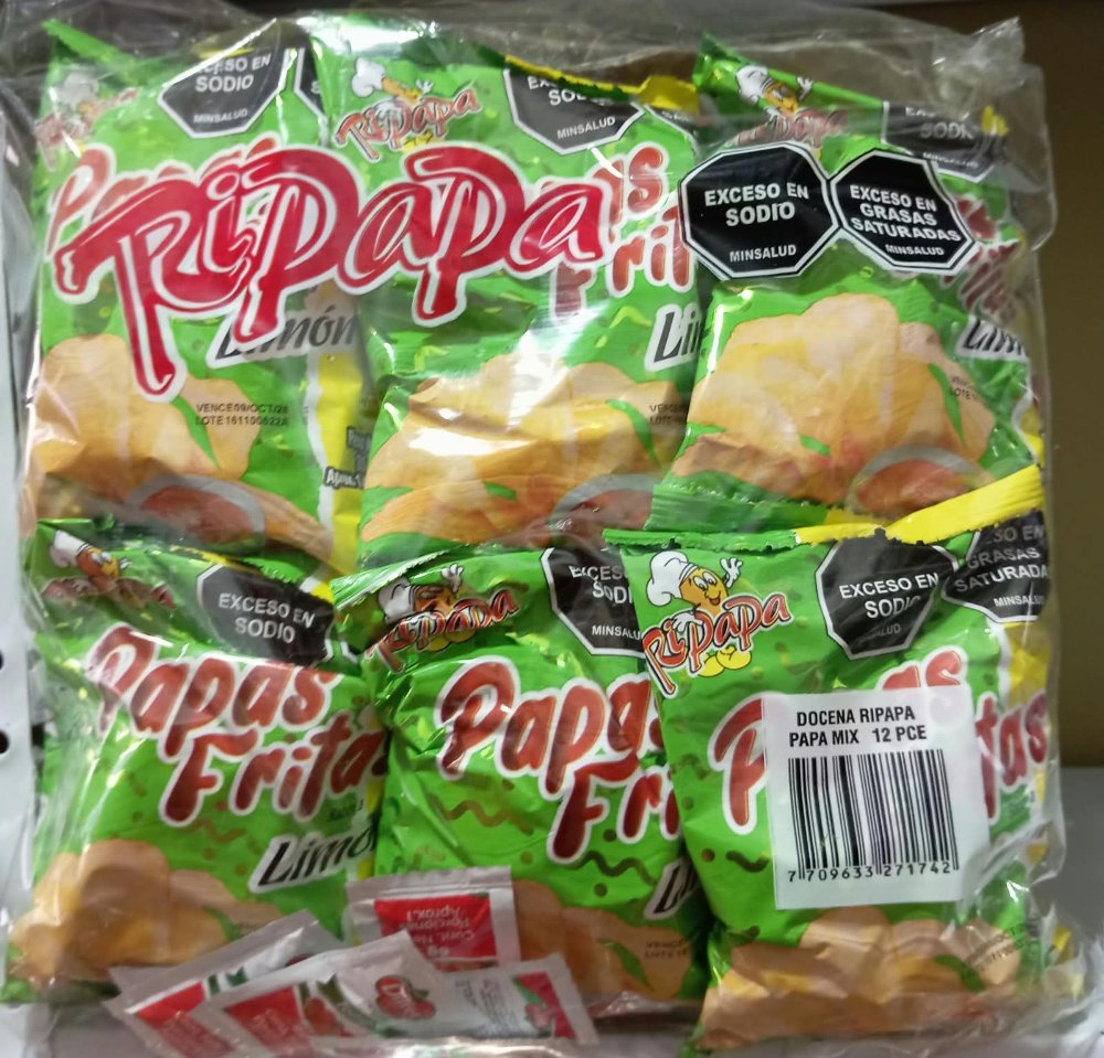 RIPAPA LIMON 35 grs  x 12 unidades